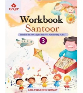 Arya Publication English Santoor NCERT Workbook Class 3 NEP 2020