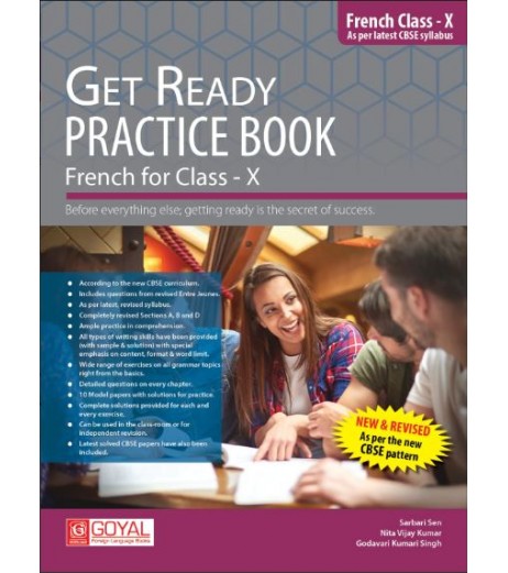 Get Ready Practice Book French For Class 10