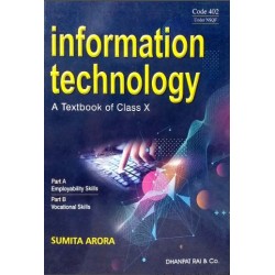 Information Technology A Textbook of Class 10 by Sumita