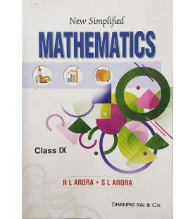 New Simplified Mathematics by S L Arora for CBSE Class 9  | Latest Edition