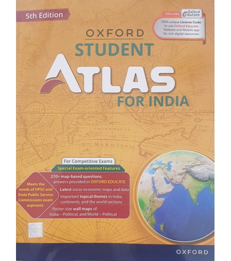 Oxford Students Atlas for India | Latest Edition