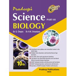 Pradeep's Science Biology Part-3 for Class 10 | Latest Edition