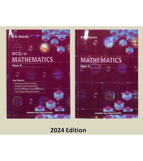 Mathematics for Class 10 by R D Sharma  With MCQ | 2024 Edition