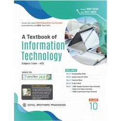 A Textbook Of Information Technology Class 10 (CBSE) by