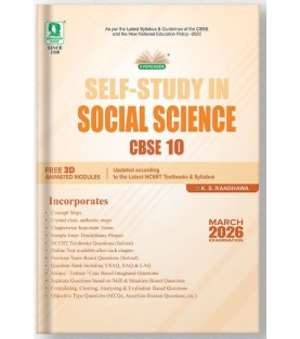 Evergreen CBSE Self- Study in Social Science Class 10
