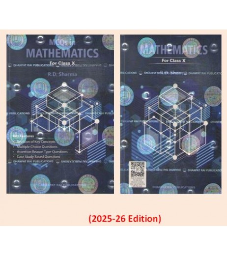 Mathematics for Class 10 by R D Sharma  With MCQ | 2025-26 Edition