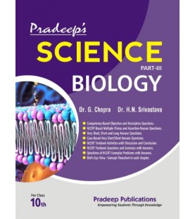 Pradeep's Science Biology Part-3 for Class 10 | Latest Edition