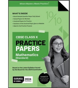 Gurukul Maths (Standard) Practice Papers for CBSE Class 10| Latest Edition