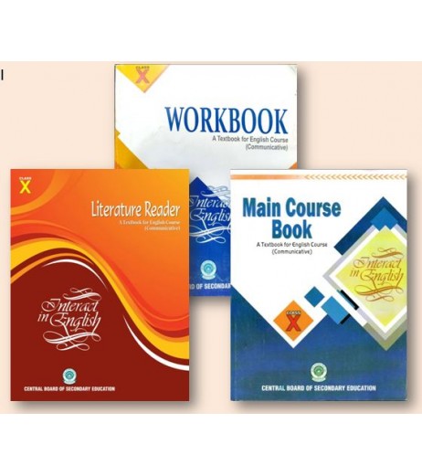 CBSE English Main Course Book  Workbook and Literature Reader Class 10