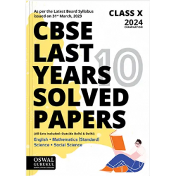 Oswal CBSE  Last 10 years Solved Papers for 2024 examination | Latest Edition