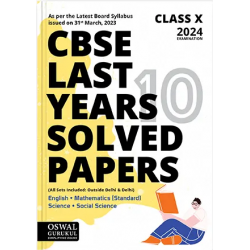 Oswal CBSE  Last 10 years Solved Papers for 2024