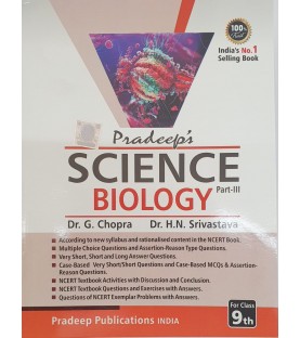 Pradeep's Science Biology Part-3 for Class 9 | Latest Edition