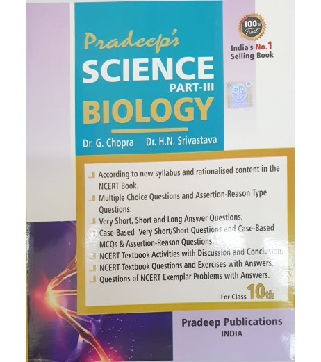 Pardeep's Science Biology Part-3 for Class 10 | Latest Edition