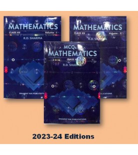 Mathematics for CBSE Class 12 by R D Sharma with MCQ| Latest Edition