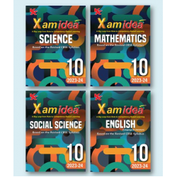 Xam idea Class10 Combo Pack -English, Science, Social Science and Maths | Latest Edition