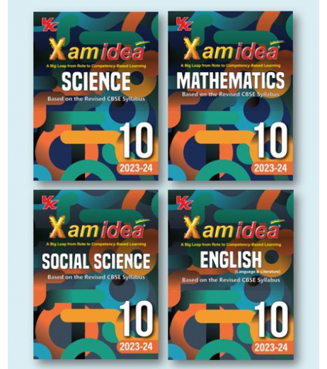 Xam idea Class10 Combo Pack -English, Science, Social Science and Maths | Latest Edition CBSE Class 10 - SchoolChamp.net