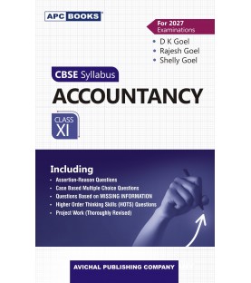 APC Accountancy for CBSE Class 11 by D K Goel | Latest Edition