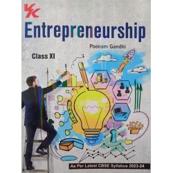 VK Entrepreneurship for CBSE Class 11 by Poonam Gandhi| Latest Edition