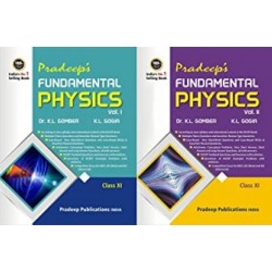 Pradeep's Fundamental Physics Vol.I & II for Class 11 |Latest edition 