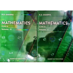 Mathematics for CBSE Class 11 Vol 1 and 2 by R D Sharma | Latest Edition