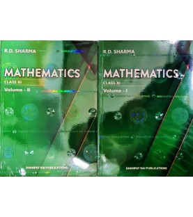 Mathematics for CBSE Class 11 Vol 1 and 2 by R D Sharma | Latest Edition