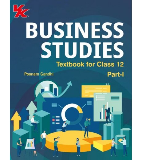 VK Business Studies for CBSE Class 12 Part I & II by Poonam Gandhi | Latest Edition