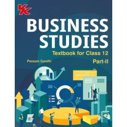 VK Business Studies for CBSE Class 12 Part I & II by Poonam