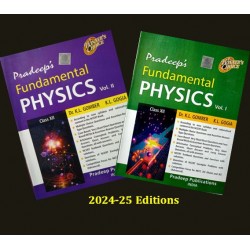 Pradeep's Fundamental Physics Vol.I & II for Class 12|Latest edition 