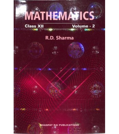 Mathematics for CBSE Class-12 by RD Sharma  Latest Edition