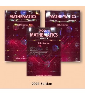 Mathematics for CBSE Class 12 by R D Sharma with MCQ| Latest Edition