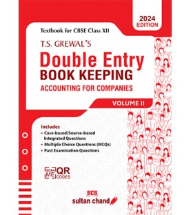 T S Grewals Double Entry Book Keeping Vol 2 CBSE Class 12 Accounting for Companies | Latest Edition