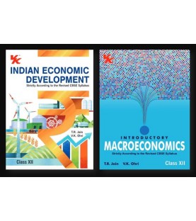 VK Introductory Macroeconomics and Indian Economic Development for Class 12 by T R Jain | Latest Edition