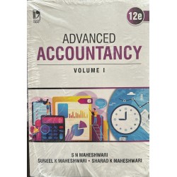 Advanced Accountancy Volume 1 by  S.N. Maheshwari | ViKas Publishing  