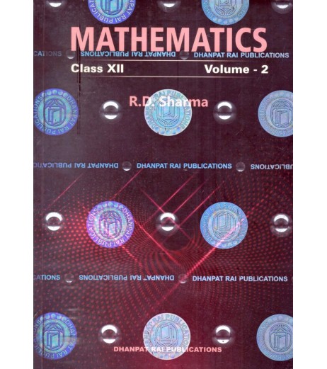 Mathematics for CBSE Class-12 by RD Sharma  Latest Edition