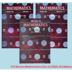 Mathematics for CBSE Class 12 by R D Sharma with MCQ|