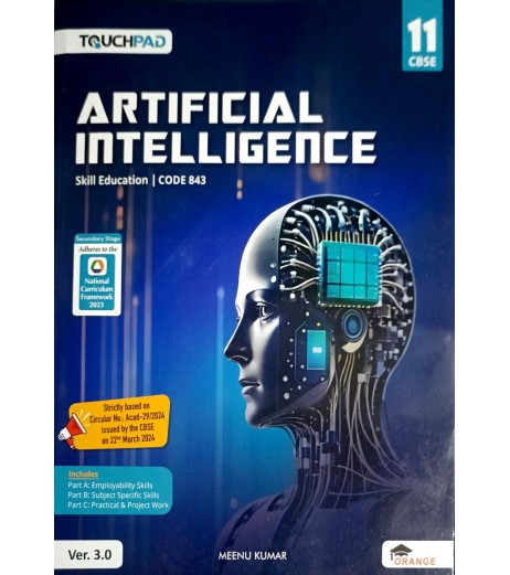 Touchpad Artificial Intelligence Class 11 Ver.3.0  CBSE by Meenu Kumar | NCF 2023