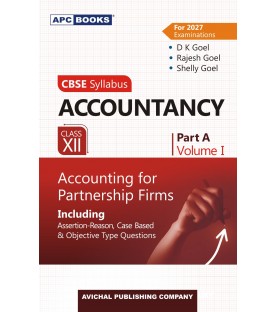APC Accountancy Part A Vol 1 for CBSE Class 12 by D K Goel | Latest Edition