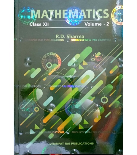 Mathematics for CBSE Class-12 by RD Sharma  Latest Edition