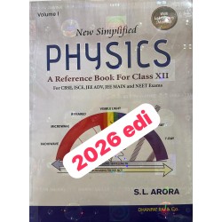 New Simplified Physics for CBSE Class 12 Set of 3 Books by