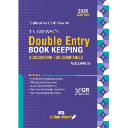 T S Grewals Double Entry Book Keeping Vol 2 CBSE Class 12