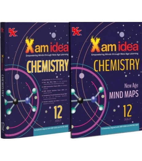 Xam idea Chemistry CBSE Class 12 2026-27 Edition | SchoolChamp Xam idea Chemistry for CBSE Class 12 | Latest Edition