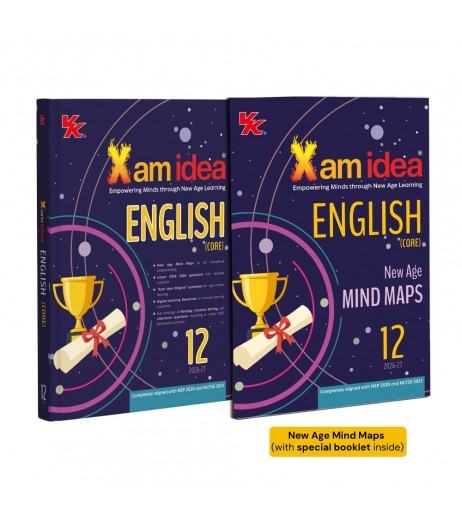 Xam idea English core for CBSE Class 12 | 2026-27 Edition