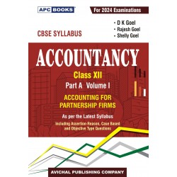 Accountancy Part A Vol 1 for CBSE Class 12 by D K Goel | Latest Edition