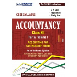 Accountancy Part A Vol 1 for CBSE Class 12 by D K Goel |