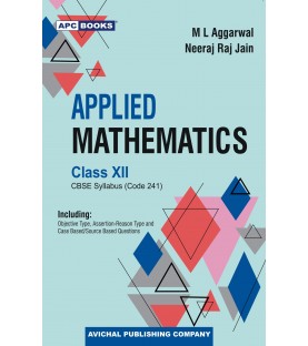 Applied Mathematics for CBSE Class 12 by M L Aggarwal Code 241 | Latest Edition