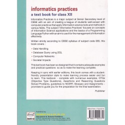 Informatics Practices by Sumita Arora book for Class 12