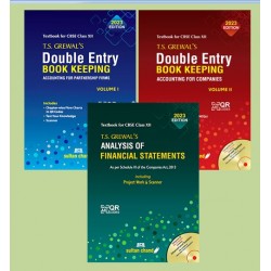 T S Grewals Accounting books for CBSE Class 12 Set Of 3