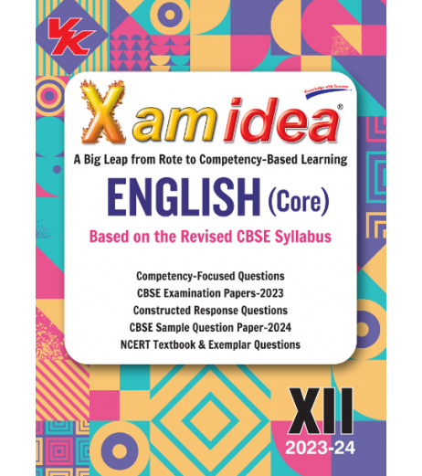 Xam idea English for CBSE Class 12 |  2023-24 edition