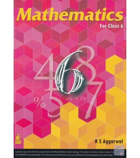 Mathematics for Class 6 by R S Aggarwal | Latest Edition