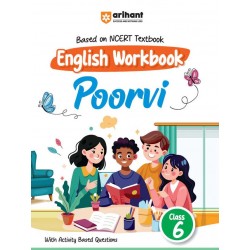 Arihant Workbook English Poorvi  CBSE Class 6